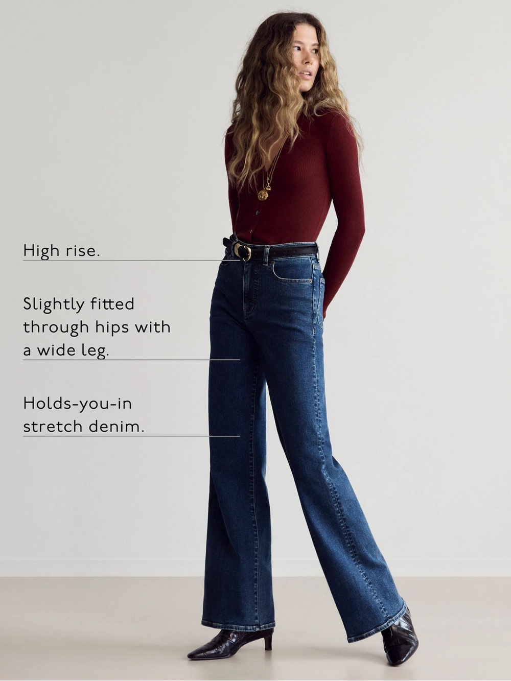 Madewell Wide-Leg Jean in Super Stretch 24 P - Picture 6 of 10
